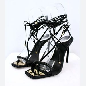 SCHUTZ Vicki Leather Sandal